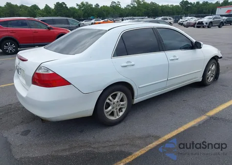 2007 Honda Accord 2.4 Se from USA, damaged, VIN 1HGCM56307A132763